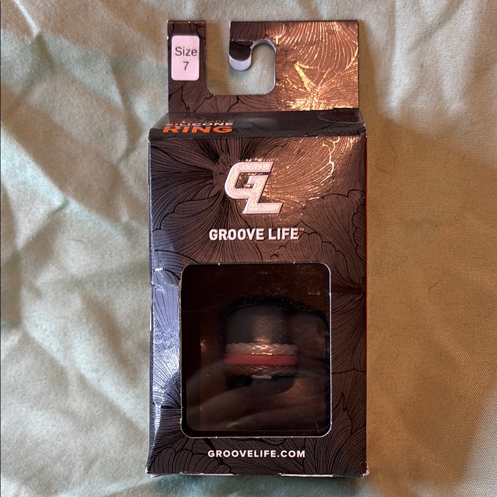 Groove Life Stackable Serenity Size 7 Pink/White/Gray